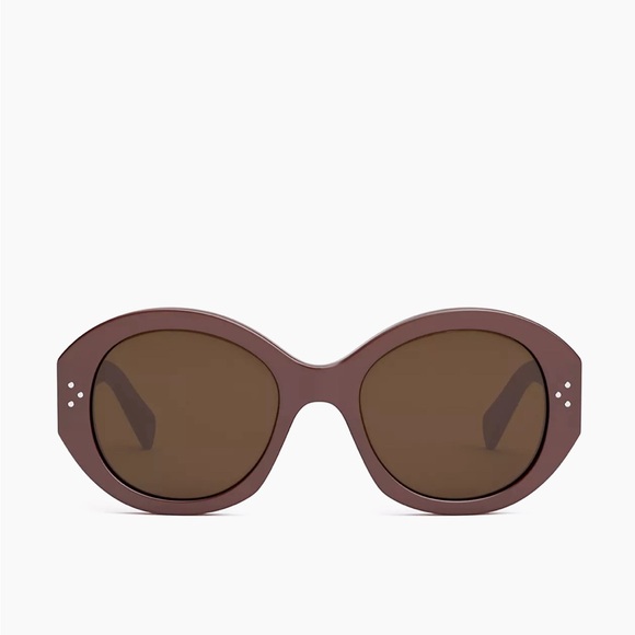 Celine 3 dots 53mm Round Sunglasses - Picture 5 of 6